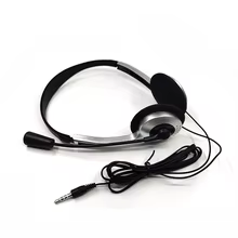 Fones Over-Ear Leves com Microfone ABS Thumbnail 1