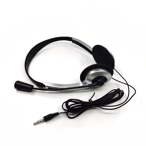 Fones Over-Ear Leves com Microfone ABS