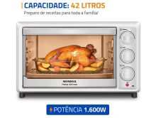 Forno Elétrico Mondial Family Grill 42L Thumbnail 3