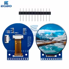 Tela LCD TFT 1.53" Redonda Thumbnail 3