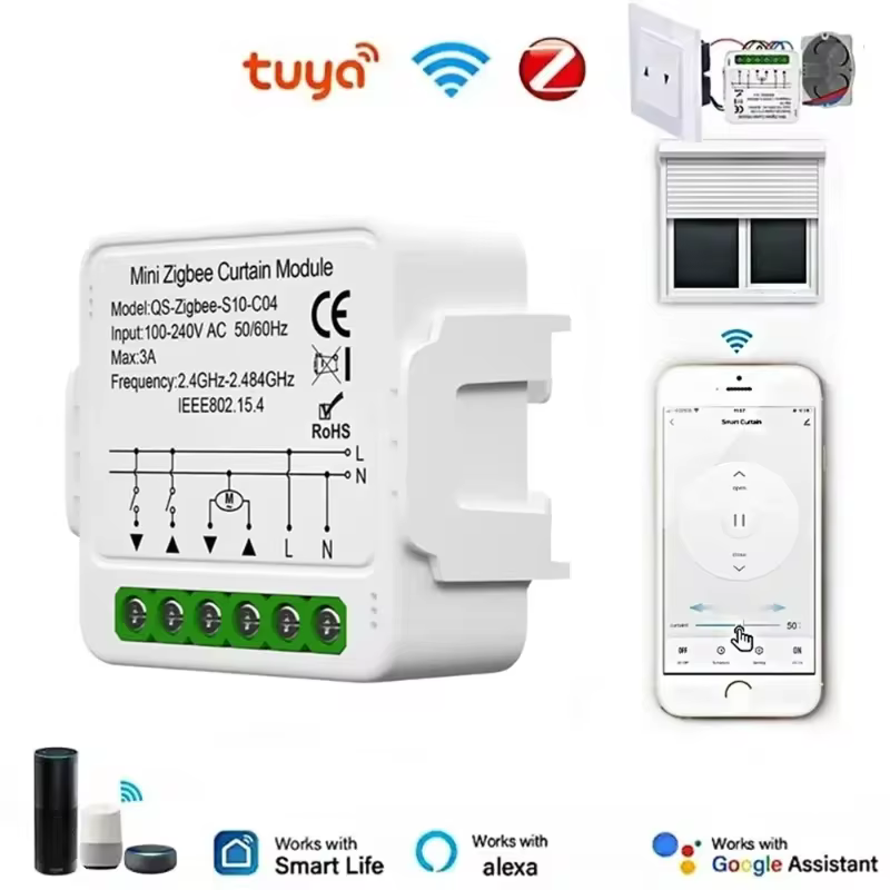 Módulo Cortina Inteligente Tuya WiFi