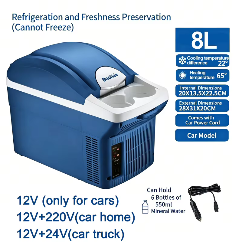 Mini Refrigerador de Carro 8L