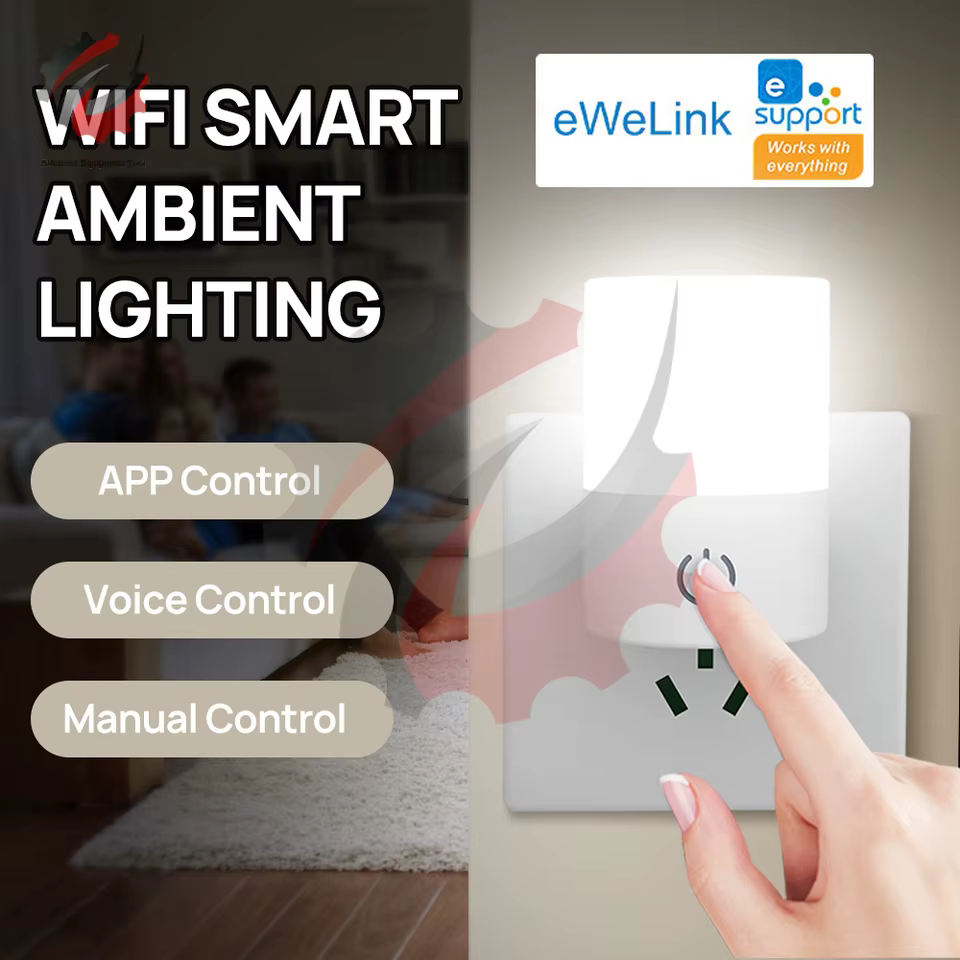 Luz Noturna Inteligente WiFi Bluetooth Alexa