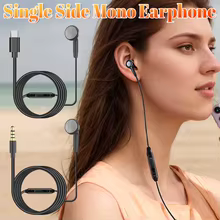 Fone Mono com Fio 3.5mm Thumbnail 3