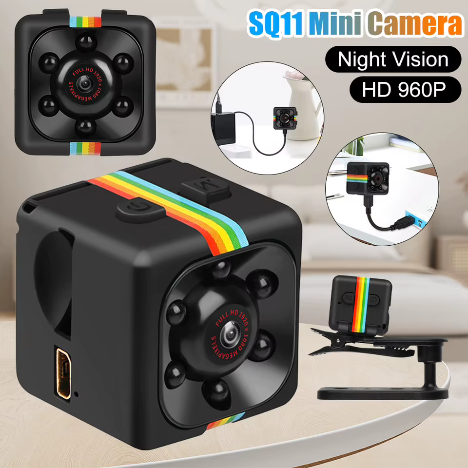 Câmera Mini SQ11 HD 960P