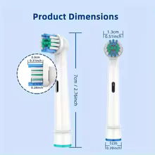 Cabeças de Escova Oral-B Braun Compatíveis Thumbnail 2