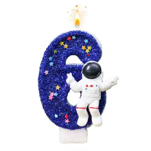 Velas Astronauta Números 0-9 Thumbnail 3
