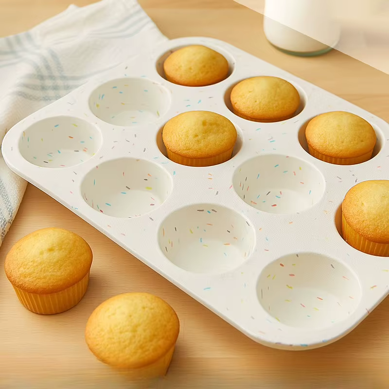Forma de Silicone para Muffins 12 Cavidades