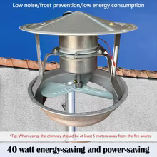 Ventilador de Chaminé 40W Thumbnail 4