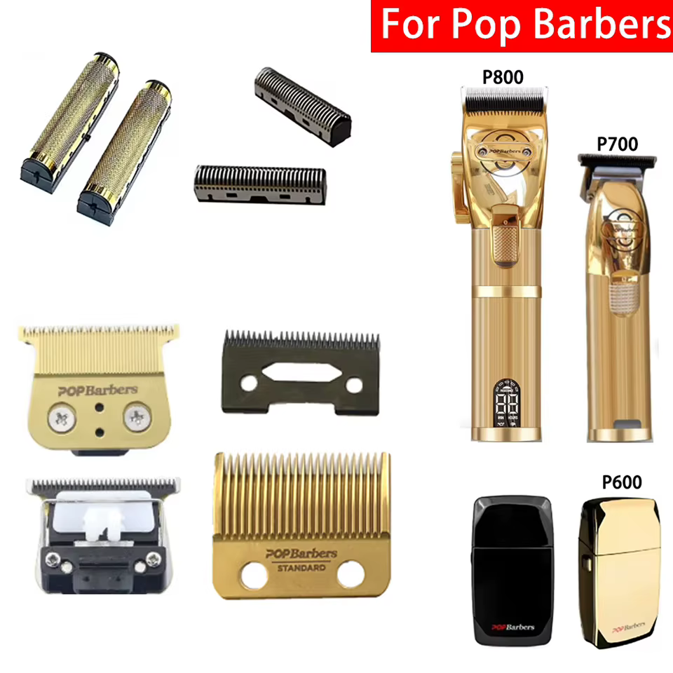 Máquina de Cortar Cabelo Profissional P800 P700 P600