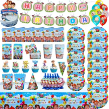 Kit Festa Infantil Verde Família Thumbnail 1