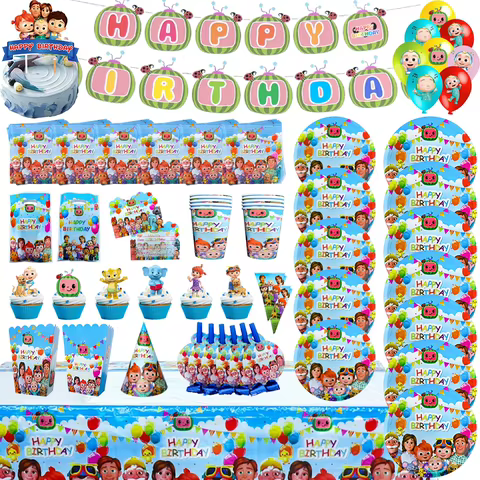 Kit Festa Infantil Verde Família