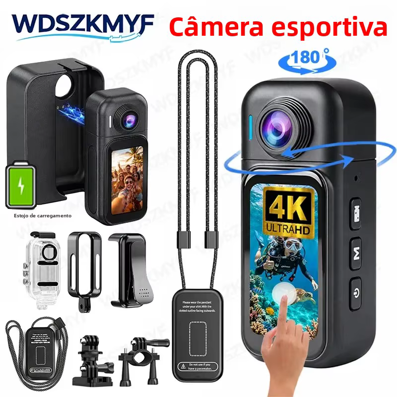 Câmera de Ação 4K UHD 1080P