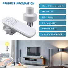 Smart Timer Switch E27 Thumbnail 6