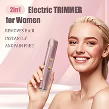 Depilador Elétrico Feminino 2 em 1 Thumbnail 3
