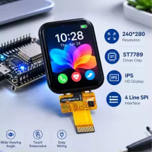 Display LCD TFT 1.69" com Toque Thumbnail 1