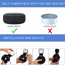 Suporte Parede Alexa Echo Dot 3ª Geração Thumbnail 4