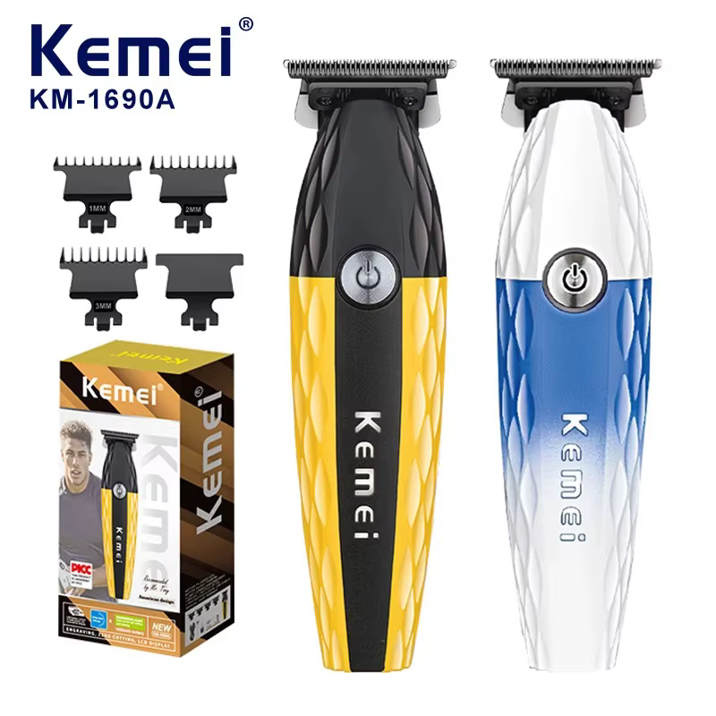 Kemei 1690A Trimmer Zero Gap Profissional