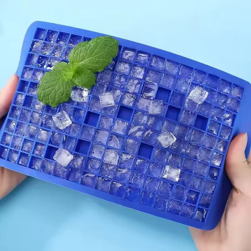 Molde de Gelo Silicone 160 Cubos