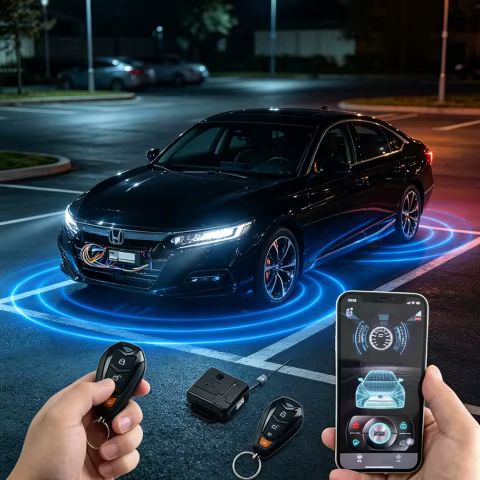 Alarme Antifurto para Carros com 2 Controles