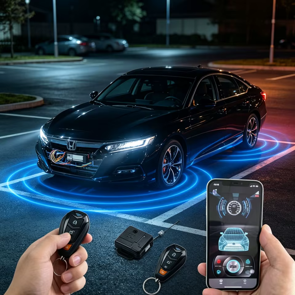 Alarme Antifurto para Carros com 2 Controles