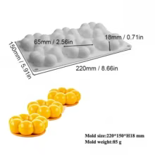 Forma Silicone Donuts 6 Cavidades Thumbnail 3