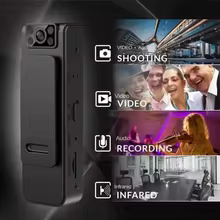 Mini Câmera Bodycam 1080p Visão Noturna Thumbnail 3