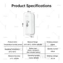 Sensor Zigbee Temperatura e Umidade Thumbnail 6