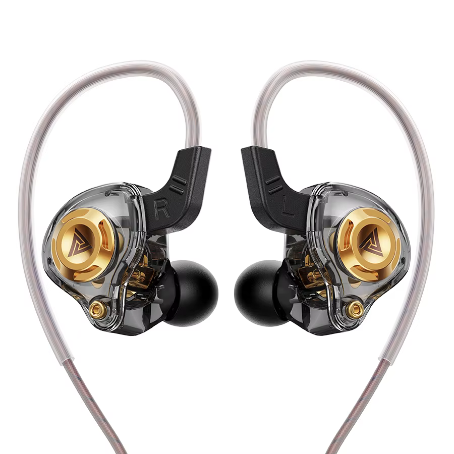 Fones QKZ AK6 SRS HiFi Metálicos