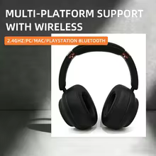 Fone Bluetooth 5.3 Dobrável com Cancelamento de Ruído Thumbnail 3