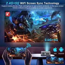 Projetor HORLAT 4K Android 35000 Lumens Thumbnail 4