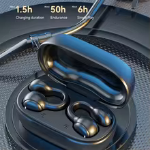 Fones Bluetooth 5.4 KEBIDUMEI com Clip e Display Thumbnail 2