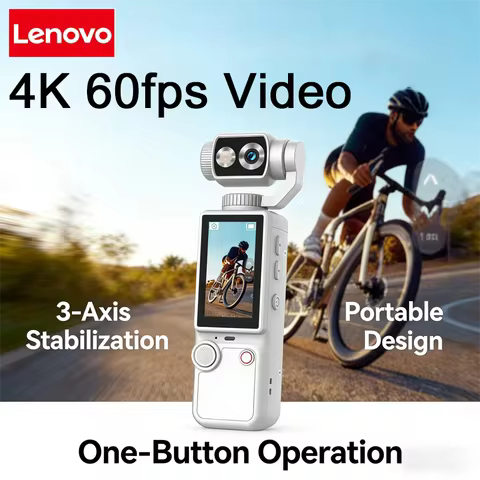 Câmera Esportiva Lenovo 4K WiFi