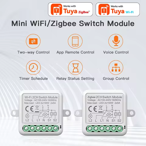 Interruptor Inteligente WiFi Zigbee