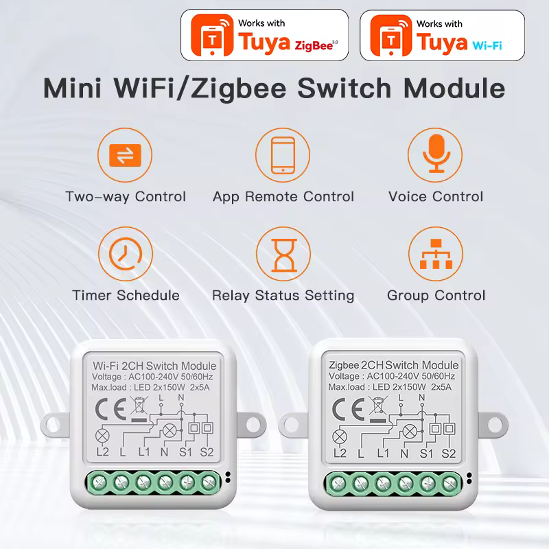 Interruptor Inteligente WiFi Zigbee