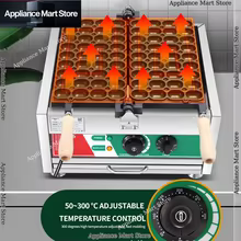 Máquina de Waffle 36 Cavidades 1800W Thumbnail 3