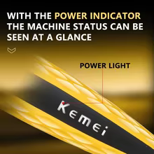 Kemei 1690A Trimmer Zero Gap Profissional Thumbnail 3