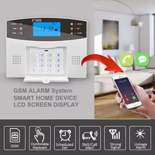 Alarme Inteligente LCD GSM Wi-Fi Thumbnail 4