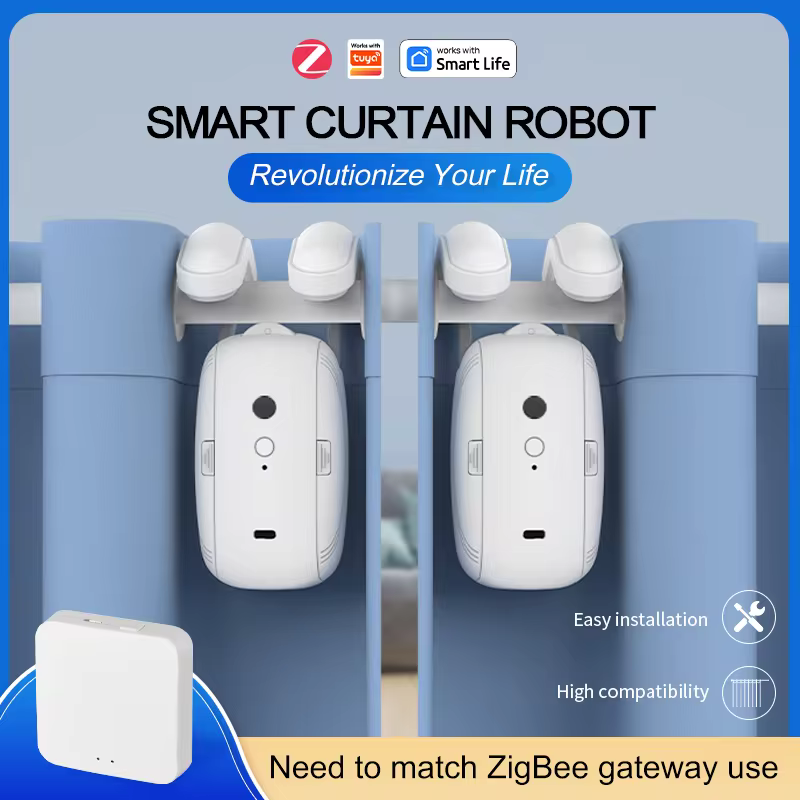 Motor de Cortina Inteligente Zigbee