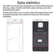Sensor Wi-Fi EWelink Temperatura e Umidade Thumbnail 6