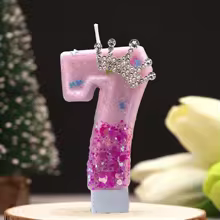 Vela Princesa Rosa Vermelha Thumbnail 4