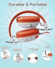 AWATRUE HK05 Fones Infantis com Limite de Volume Thumbnail 4
