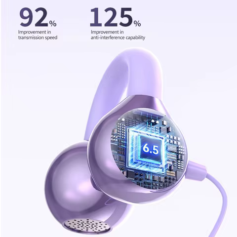 Fones Ear-Clip com Microfone