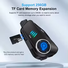 Fone Bluetooth Capacete Q28 MAX Câmera 1080p Thumbnail 2