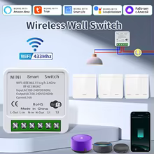 Interruptor Inteligente WiFi RF Tuya Thumbnail 1