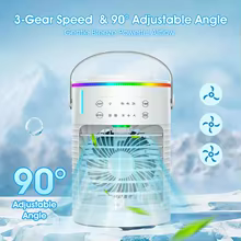 Ventilador Portátil 4 em 1 Thumbnail 3