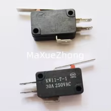 Micro Interruptor KW11-7-1 15A Prata Thumbnail 2