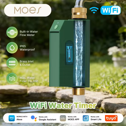 Controlador de Válvula Inteligente MOES Tuya WiFi