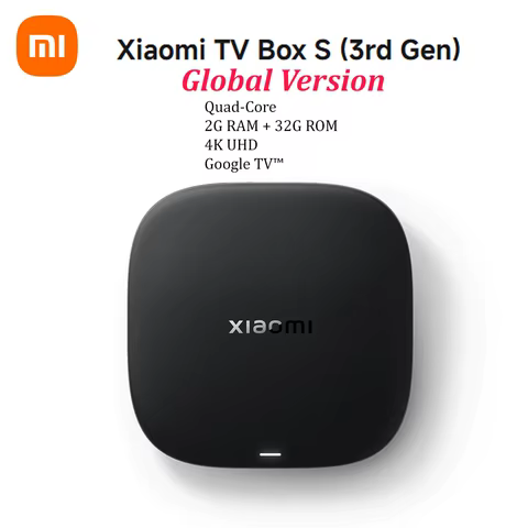 Xiaomi TV Box S 3ª Geração 4K