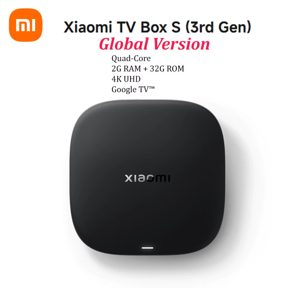 Xiaomi TV Box S 3ª Geração 4K